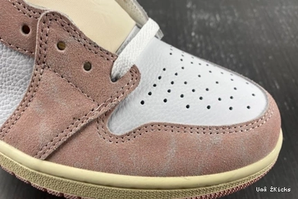 1 Jordan Pink High OG FD2596-600 (Women's) 139 Breathable  Retro Atmosphere 0811